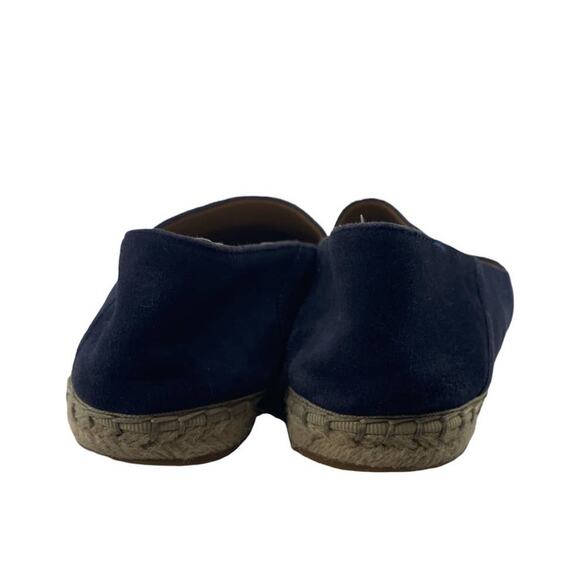 Banana Republic Navy Blue Suede Spadrilles 8.5us - Picture 5 of 6